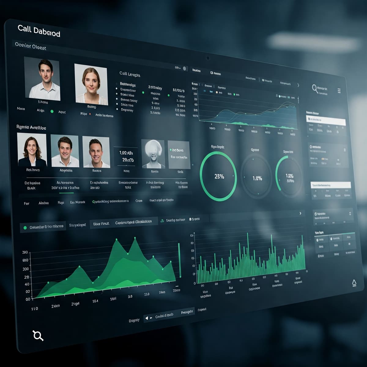 Administrator portal dashboard